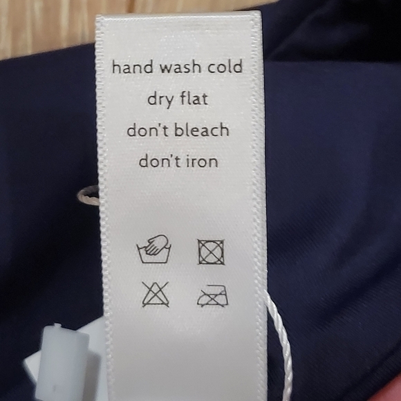 Andie swim‎ Navy The Cheeky Bikini Bottom Size XL NWT - Picture 8 of 9